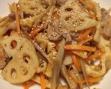 ☆シャキッときんぴらごぼう☆作り方4写真