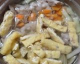 ☆豚肉で粕汁☆作り方2写真