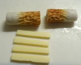 お弁当に！チーちくベーコン巻き作り方1写真