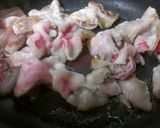 温泉たまごの回鍋肉トースト(´Д`)作り方1写真