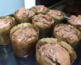 チョコチャンクマフィン。バレンタインにも作り方7写真