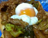 温泉たまごの回鍋肉トースト(´Д`)作り方8写真