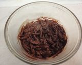 ＊おやつに＊柿の種のチョコバー＊作り方4写真