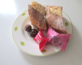 中からとろり♡チョコ入りフレンチトースト作り方1写真