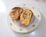 中からとろり♡チョコ入りフレンチトースト作り方7写真