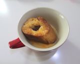 中からとろり♡チョコ入りフレンチトースト作り方5写真