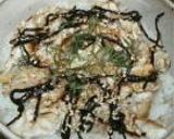 焼き魚丼作り方2写真