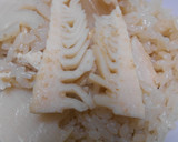 水煮たけのこと油揚げの炊き込みご飯作り方11写真