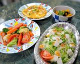ひよこ豆とカマンベールのＯＰオムレツ作り方6写真