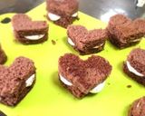 簡単! ハートのチョコパイ作り方2写真
