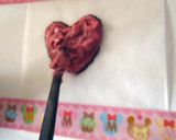 字が書けたらできるﾊﾞﾚﾝﾀｲﾝチョコ作り方13写真