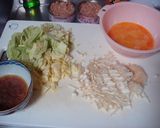 ツナマヨの洋風炒飯♪作り方1写真