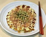 簡単ランチ夕飯に。ほかほか暖まる生姜入お好み焼き作り方14写真