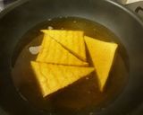 (^^)厚揚げとつぶ貝とネギのおでん風作り方3写真