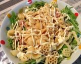 水菜とツナのマカロニサラダ作り方3写真