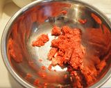 月見バーガー風。作り方1写真