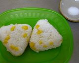 ごまみそツナマヨコーンな☆おにぎり☆作り方6写真