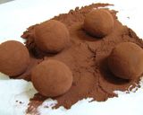 チョコ不使用ココアパウダーで濃厚トリュフ作り方6写真