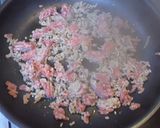 大根葉と豚ミンチの醤油麹炒め作り方3写真