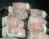 きんぴらごぼうで★肉しそ巻作り方4写真