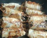 きんぴらごぼうで★肉しそ巻作り方5写真