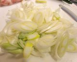 ねぎ豚塩だれ丼作り方1写真