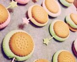 バレンタインに♡カラフルマシュマロサンド作り方3写真