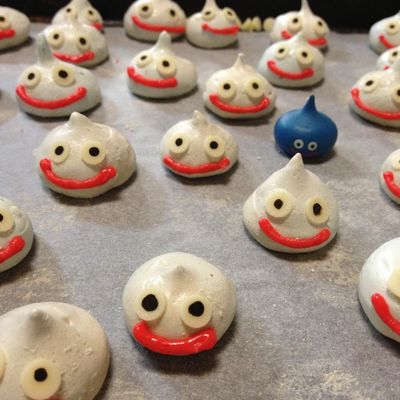 スライムメレンゲクッキー！！ by まだまだ修行中 【クックパッド