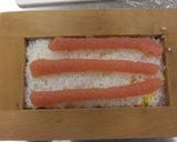 ひな祭りに菱餅型の押し寿司はいかが？作り方5写真