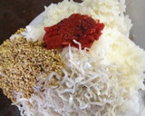 ちりめんじゃこと梅の焼きおにぎり作り方2写真