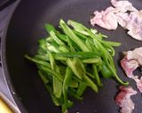 豚肉と長ネギのおろしポン酢パスタ作り方6写真