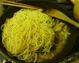 豚肉と長ネギのおろしポン酢パスタ作り方9写真