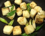台湾料理★豆腐の甘酢照り焼き★紅燒豆腐作り方11写真