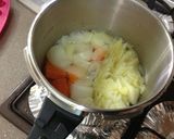 圧力鍋で離乳食〜野菜作り方1写真