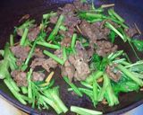 簡単☆柚子と塩麹でサッパリ味の牛肉炒め作り方2写真