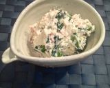 香り箱と春菊の塩麹豆腐和え作り方6写真