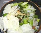 なめこで八宝菜・永谷園のお茶漬け海苔作り方3写真
