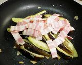 茄子とベーコンの和っぽいパスタ作り方4写真