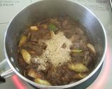 旨い☆鶏レバーの塩麹＆ごま味噌煮作り方8写真