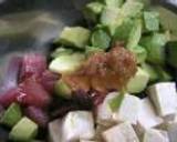 まぐろ・TOFU・アボのポキ作り方5写真