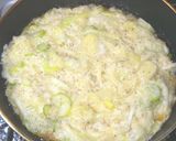 小麦粉不使用・ネギのお好み焼き作り方3写真