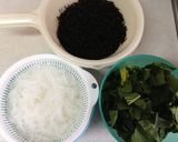 ほうれん草★豚肉★ひじき★栄養バランス丼作り方2写真