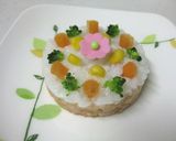 デコレーション風ごはん♪☆離乳食作り方8写真