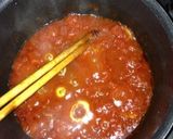 残り物野菜とチキンのトマトチーズ焼き作り方1写真