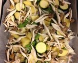 残り物野菜とチキンのトマトチーズ焼き作り方3写真