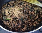 ほうれん草★豚肉★ひじき★栄養バランス丼作り方7写真
