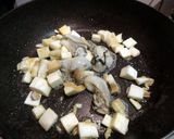 カキとほうれん草のバター醤油パスタ作り方4写真