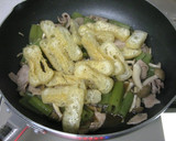 ふきと豚肉と油揚げの炒め煮♪作り方5写真