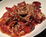 あさりと揚げ豆腐のにんにくトマト煮☆作り方6写真