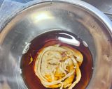 今日の晩御飯！簡単冷しゃぶサラダうどん作り方6写真